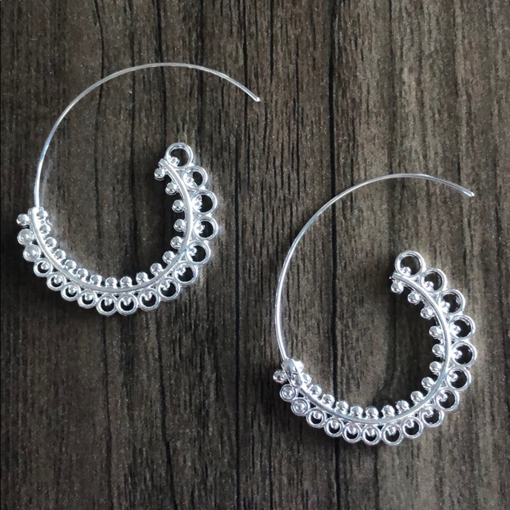 Spiral earrings